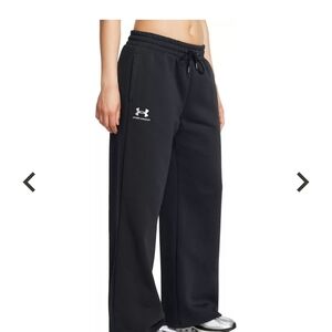 Under Armour Women's Icon Fleece Wide Leg Pants
